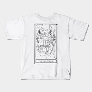 The Gemstone Card - Black Version Kids T-Shirt